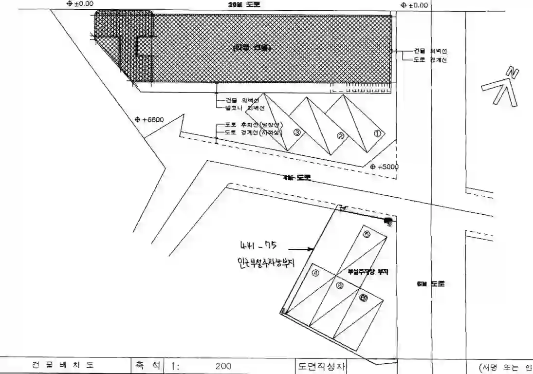 공릉동 441-59 배치도 이미지